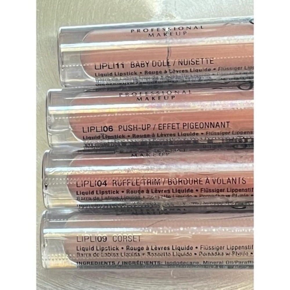 NYX Born to Glow Bronzers, Lingerie Lipsticks, Lip Liners -Set Of 19 Makeup -New - Picture 4 of 7